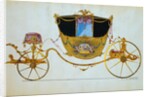 Design for a Town Coach. England or France, late 18th century by Unknown