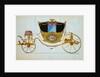 Design for a Town Coach. England or France, late 18th century by Unknown