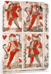 Uncut Playing Cards. France, early 16th century by Gilles Savouré