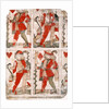 Uncut Playing Cards. France, early 16th century by Gilles Savouré