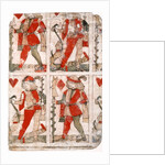 Uncut Playing Cards. France, early 16th century by Gilles Savouré