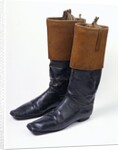 Pair of Top Boots. Great Britain, 1840s. by Unknown
