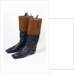 Pair of Top Boots. Great Britain, 1840s. by Unknown