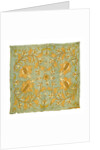 Silk embroidered cover by Unknown