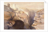 The Convent of St. Sabas in the Holy Land by Louis Haghe after David Roberts