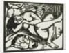 Sleeping Shepherdess by Franz Marc