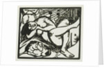 Sleeping Shepherdess by Franz Marc