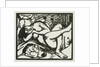 Sleeping Shepherdess by Franz Marc