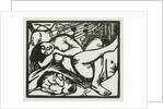Sleeping Shepherdess by Franz Marc