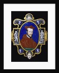 Enamel Plaque of Cardinal of Guise by Léonard Limosin