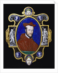 Enamel Plaque of Cardinal of Guise by Léonard Limosin