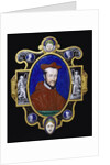 Enamel Plaque of Cardinal of Guise by Léonard Limosin