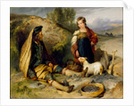 The Stonebreaker and His Daughter by Edwin Henry LandseerRA) (Sir
