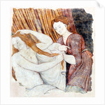 Psyche at Her Toilet by Lucas d'Heere