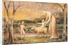 The Christ Child Riding on a Lamb by William Blake