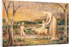 The Christ Child Riding on a Lamb by William Blake