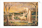 The Christ Child Riding on a Lamb by William Blake