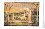 The Christ Child Riding on a Lamb by William Blake