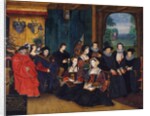 Sir Thomas More and family by Rowland Lockey