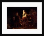 The Shunamite Woman by Rembrandt van Rijn
