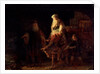 The Shunamite Woman by Rembrandt van Rijn