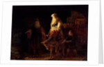 The Shunamite Woman by Rembrandt van Rijn