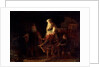The Shunamite Woman by Rembrandt van Rijn