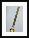 Long case clock pendulum. Paris, France, late 18th century by Anonymous
