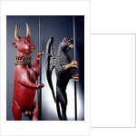 Heraldic Bull and Gryphon. England, early 16th century by Unknown