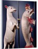 Heraldic Salmon and Ram. England, early 16th century by Unknown