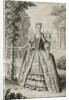 A lady in the dress of the year 1765. England, 1765 by Unknown