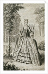 A lady in the dress of the year 1765. England, 1765 by Unknown