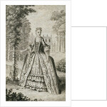 A lady in the dress of the year 1765. England, 1765 by Unknown