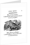 Page from The Death and Burial of Cock Robin by Anonymous