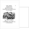 Page from The Death and Burial of Cock Robin by Anonymous