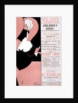 Poster by Aubrey Vincent Beardsley