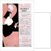 Poster by Aubrey Vincent Beardsley