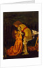 St. George's cabinet with scenes from the Legend of St. George by William Morris