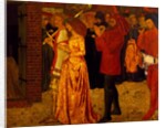 Triumphal return of St. George and the Princess by William Morris