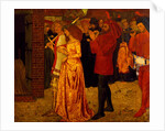 Triumphal return of St. George and the Princess by William Morris