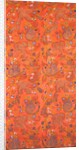 Dress fabric with floral and fruit motifs by Unknown
