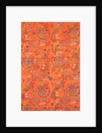 Dress fabric with floral and fruit motifs by Unknown