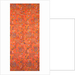 Dress fabric with floral and fruit motifs by Unknown