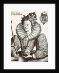 Queen Elizabeth I by Crispijn de Passe(I)