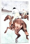The Jockey by Henri-Toulouse Lautrec