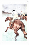 The Jockey by Henri-Toulouse Lautrec
