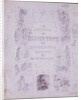Draft Title Page for The Adventures of Oliver Twist by George Cruikshank