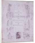 Draft Title Page for The Adventures of Oliver Twist by George Cruikshank