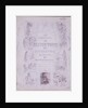 Draft Title Page for The Adventures of Oliver Twist by George Cruikshank