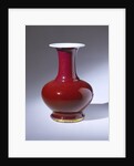 Vase. Jingdezhen, China, Qing dynasty, 18th century by Unknown